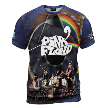 Pulse Ring Of Rainbow 60th Anniversary 1965 2025 Pink Floyd Shirt