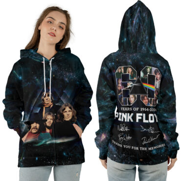 60 Years Of 1964-2024 Pink Floyd Shirt
