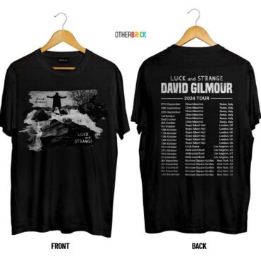 Luck And Strange David Gilmour Tour 2024 Shirt