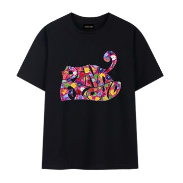Pink Floyd Flowers Logo Color Shirt