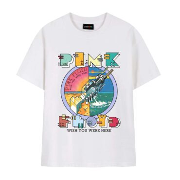 Robot Handshake Pink Floyd Wish You Were Here Shirt