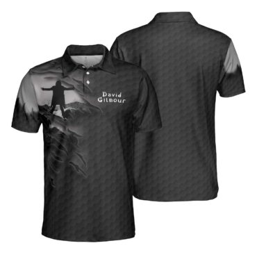 David Gilmour Luck And Strange 2024 Tour Under The Tear Polo Shirt