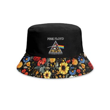 Pink Floyd Dark Side Of The Flower Bucket Hat