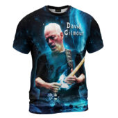 David Gilmour 2024 Galaxy Blue Shirt - OtherBrick