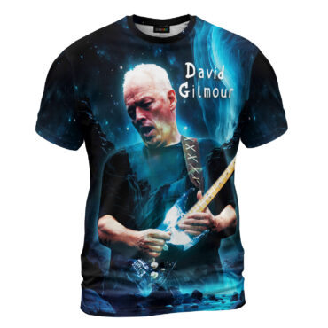 David Gilmour 2024 Galaxy Blue Shirt
