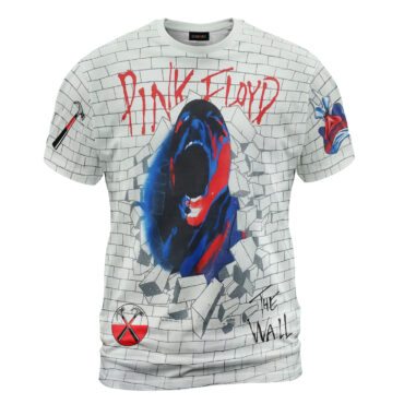 The Wall Screaming Face 1993 Vintage Pink Floyd Shirt