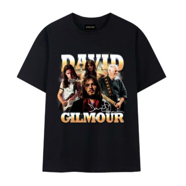 David Gilmour Pink Floyd Member Retro Bootleg Vintage Shirt