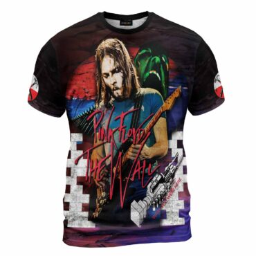 David Gilmour Pink Floyd The Wall Screaming Face WYWH Vintage Shirt