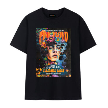 1970 Fillmore East Exhibition Concert Pink Floyd Shirt