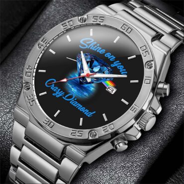Shine On You Crazy Diamond DSOTM Gentleman Powermatic Silver Watch