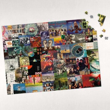 Pink Floyd Album Collage Puzzle