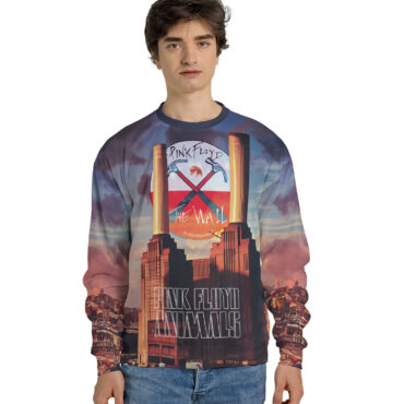 Pink Floyd Animals Pig Fly x The Wall Logo Shirt