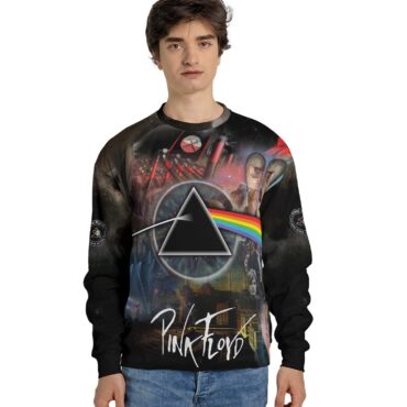 Pink Floyd Band DSOTM Pulse Collage Art Shirt
