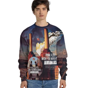 Pink Floyd Wish You Were Here Animals Pig Fly Shirt