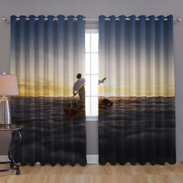 The Endless River Window Curtains
