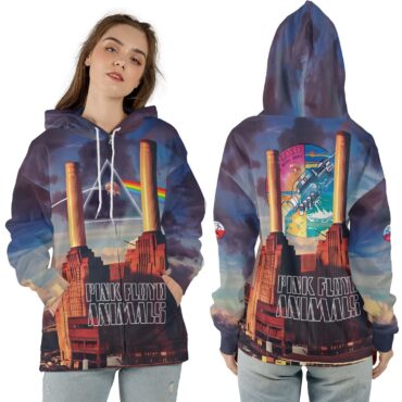 Pink Floyd Animals Pig Fly x DSOTM x WYWH Shirt