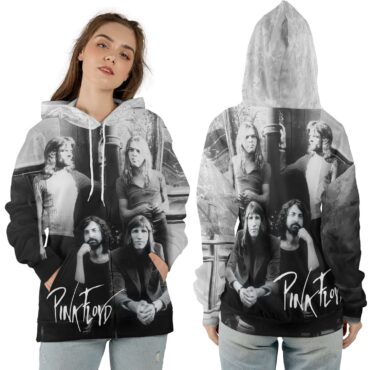 Pink Floyd in London 1971 Black Shirt