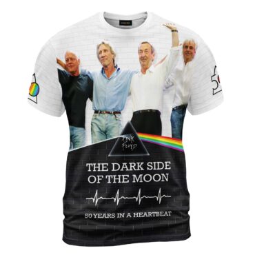 Pink Floyd Band TDSOTM 50 years Aniversary x The Wall Shirt
