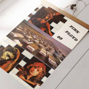 Pink Floyd 1988 A Momentary Lapse of Reason Tour Poster