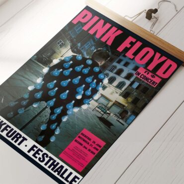 Pink Floyd in Concert Frankfurt Poster