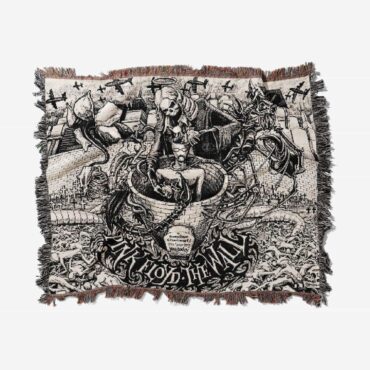 Essence of the Wall Woven Blanket