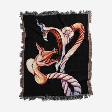 Flowers 2021 The Wall Woven Blanket