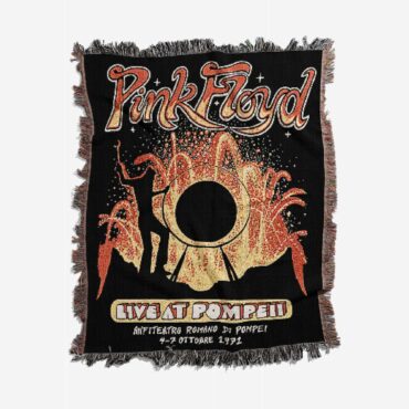 Live At PomPeii October 1971 Woven Blanket