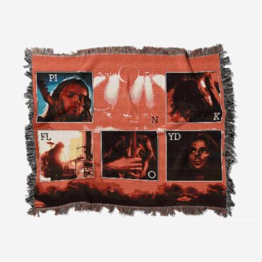Live Show Memories Tour Digital Art Woven Blanket