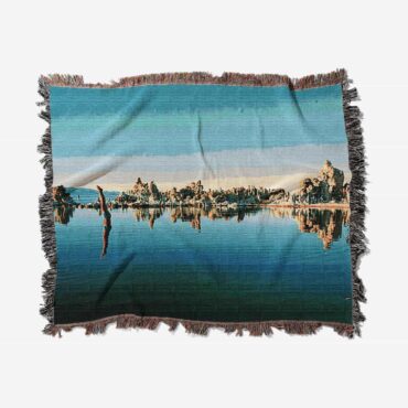 Mono Lake Wish You Were Here Diver Album Inner Sleeve Woven Blanket