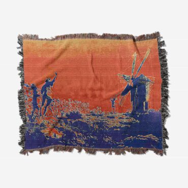 More June 1969 Pink Floyd Woven Blanket