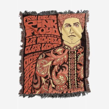 Pink Floyd Lee Michaels fillmore Woven Blanket
