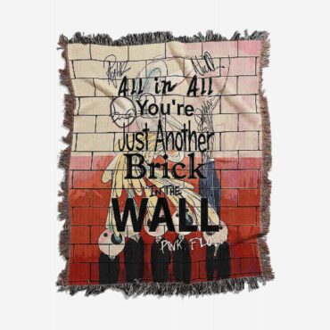 You Are Just Another Brick In The Wall Signature Woven Blanket