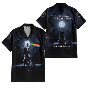 I Will See You On The DSOTM Black Cat Hawaiian Shirt