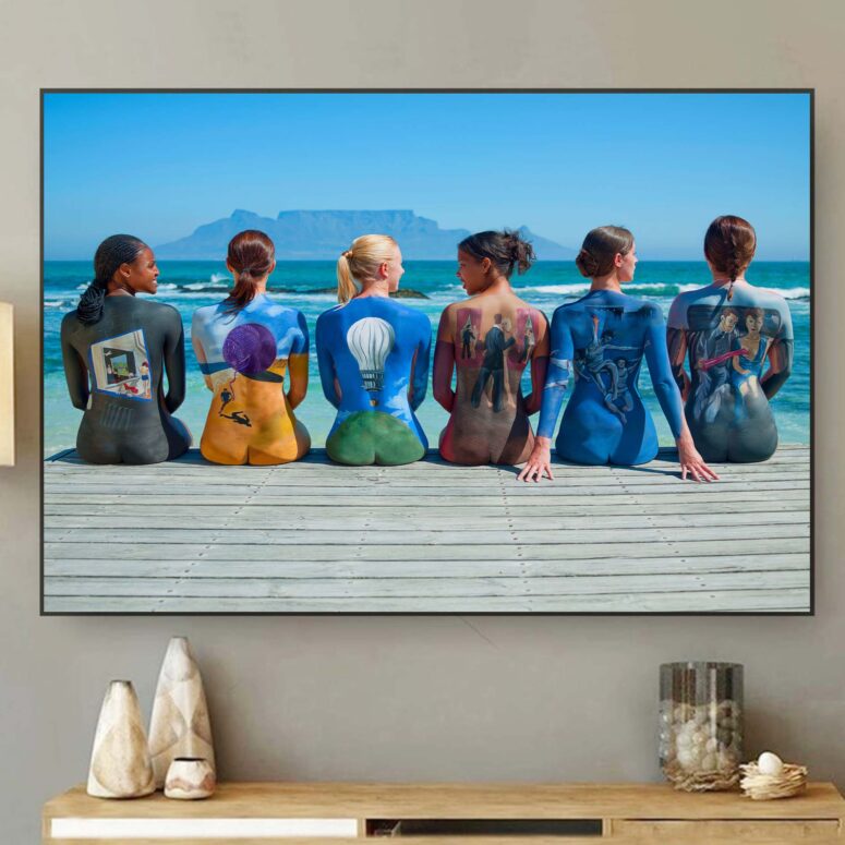 Beach Back Catalog 2010 Pink Floyd Canvas