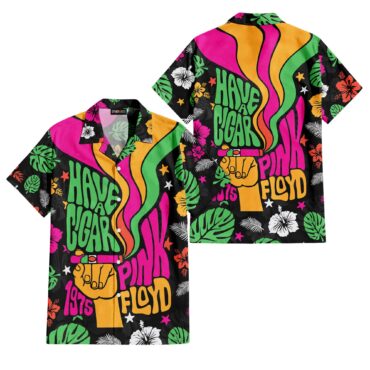 Have a Cigar 1975 Pink Floyd Hawaiian Shirt