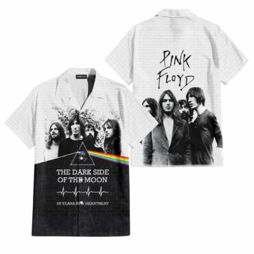 Pink Floyd Band DSOTM 50 years Aniversary x The Wall Hawaiian Shirt