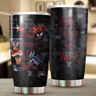 Pink Floyd The Wall Album Cover Black Wall Vintage Tumbler