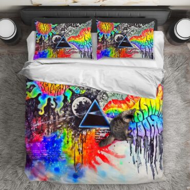 I'll See You On The Dark Side Of The Moon Pink Floyd Bedding Set