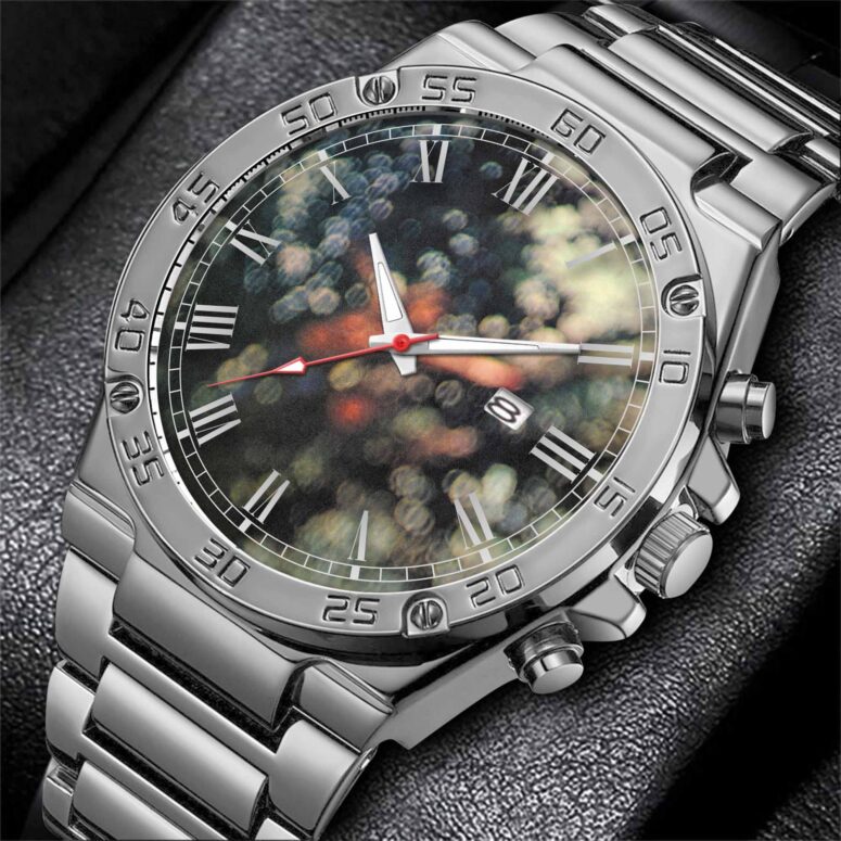 Obscured by Clouds Gentleman Pink Floyd Powermatic Silver Watch
