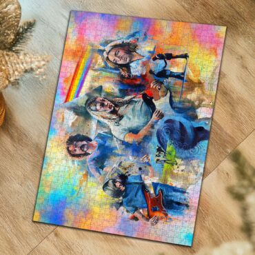 Pink Floyd OilPaint Artwork Limited Edition Puzzle