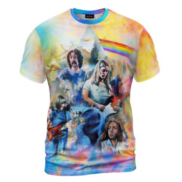 Pink Floyd OilPaint Artwork Limited Edition Shirt