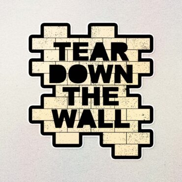 Tear Down The Wall Pink Floyd Car Sticker