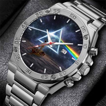 The Endless River x DSOTM Pink Floyd Powermatic Silver Watch