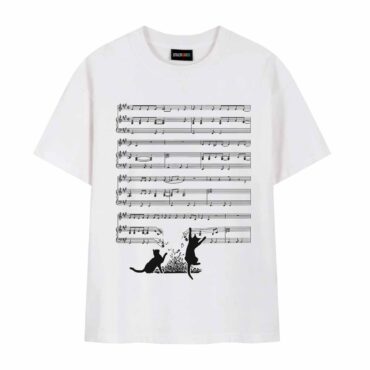 Cats And Time 1973 Music Sheet DSOTM Shirt