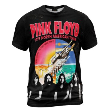 Pink Floyd 1975 North American Tour Vintage Shirt
