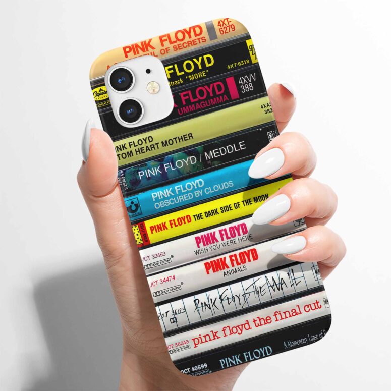 Pink Floyd Albums Cassette Retro Collection Phone Case
