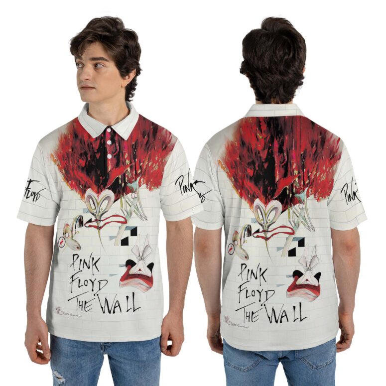 The Wall 1980 Teacher Mother Pink Floyd Polo Shirt
